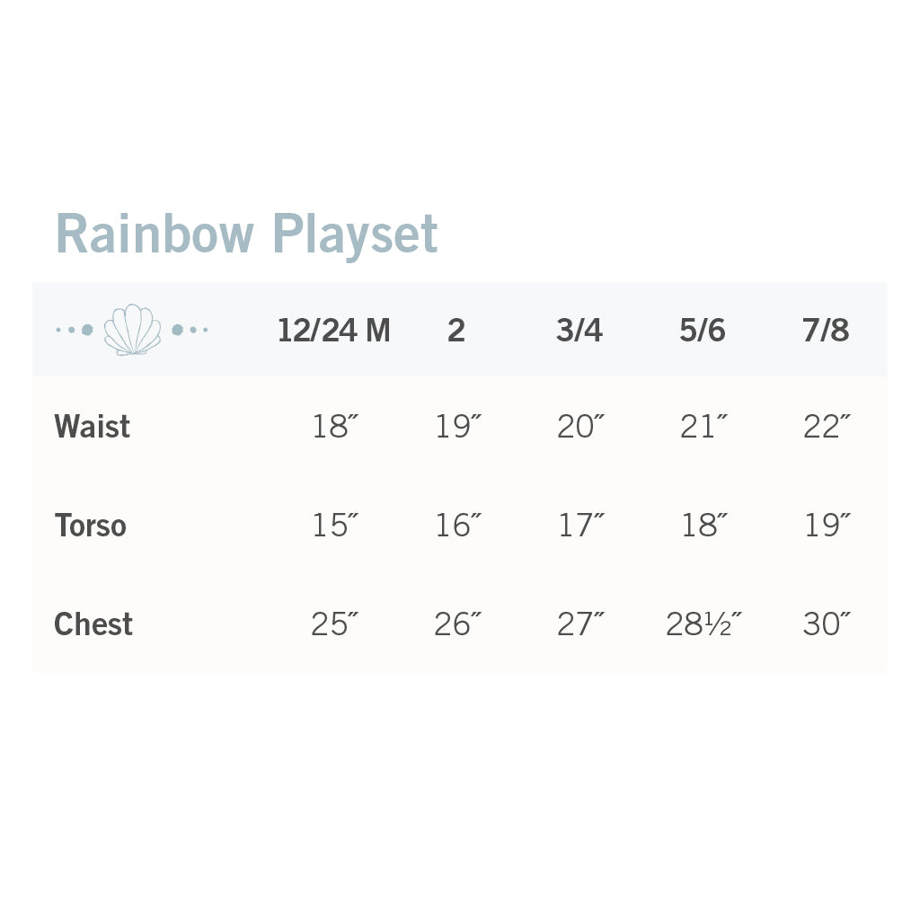 Auguste Rainbow Playset