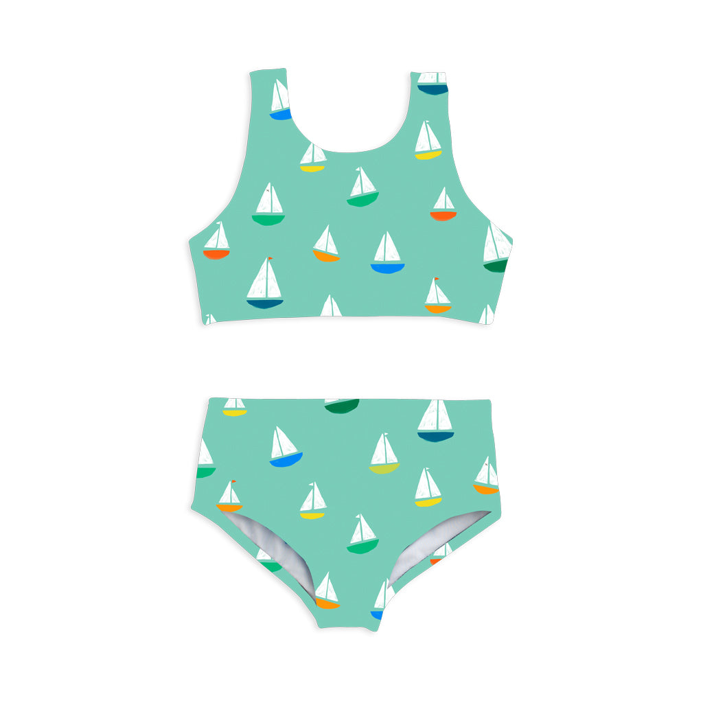 Sailboats All Day Two Piece
