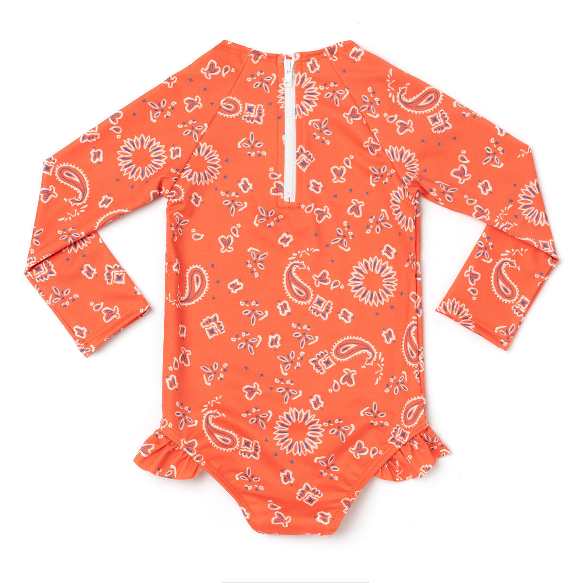 Red Bandana Rashguard One Piece