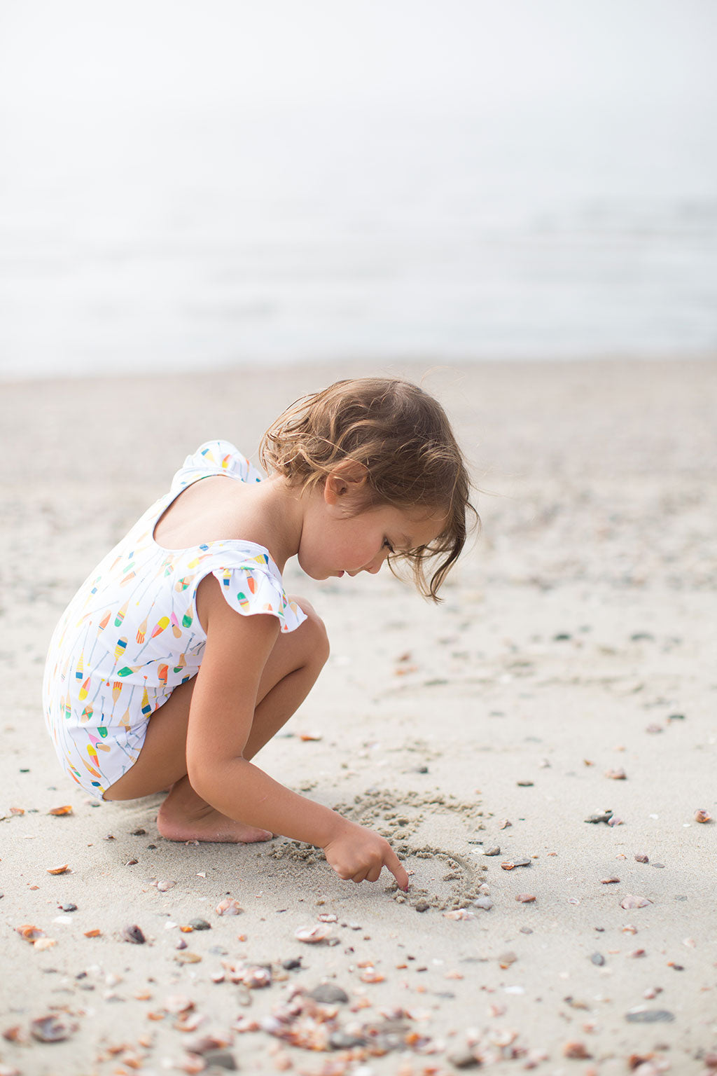 Painted Oars Flutter One Piece